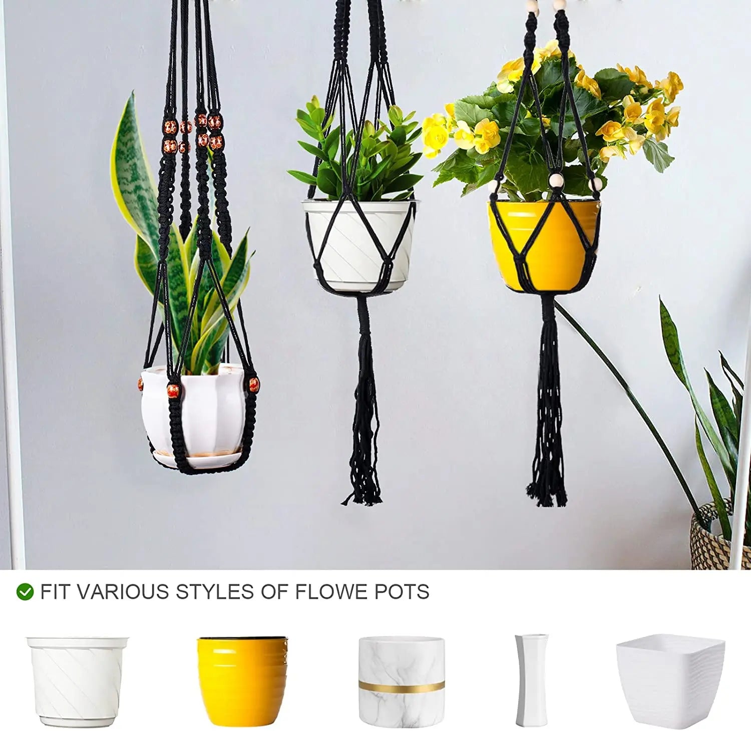 Hanging Plant Holder Basket
