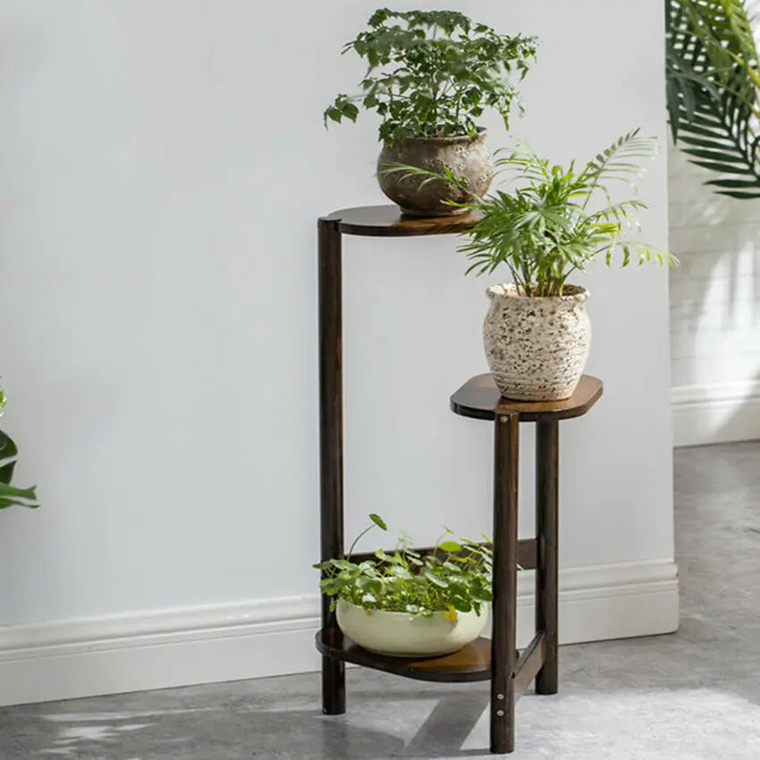 3-Tier Bamboo Plant Stands