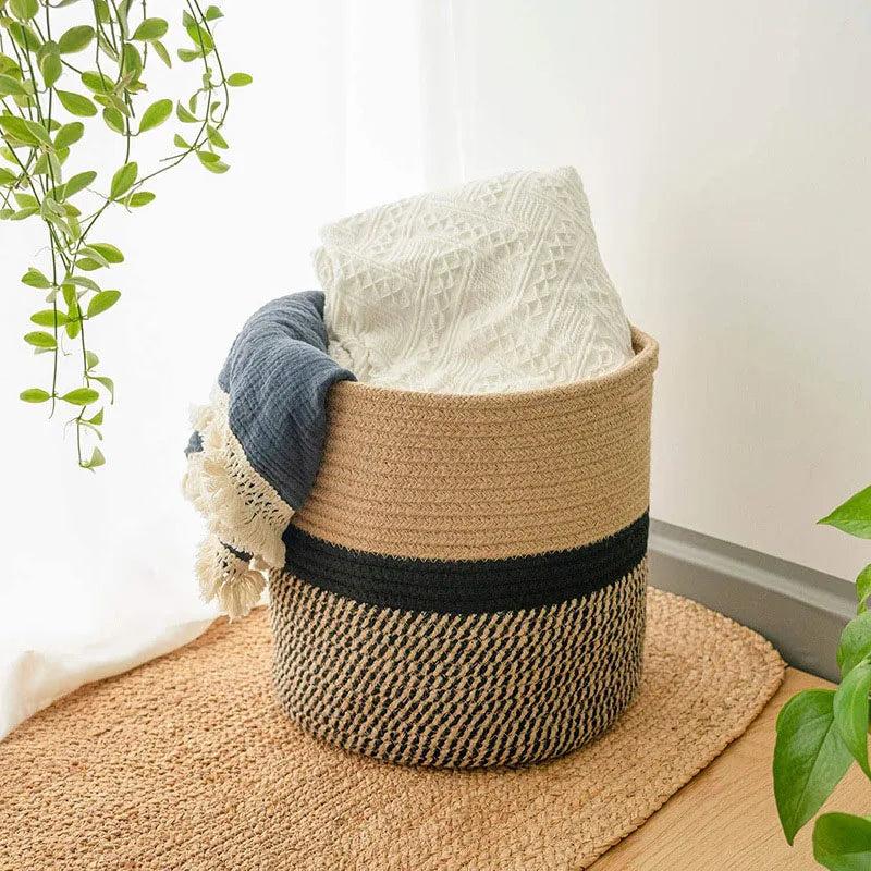 Cotton Rope Plant Basket