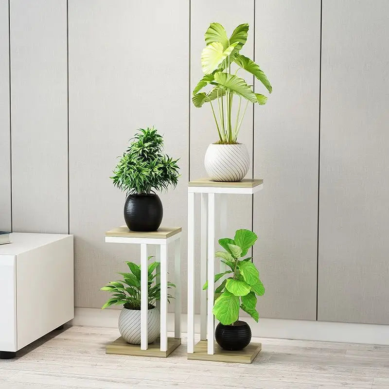 Iron Flower Floor Stand
