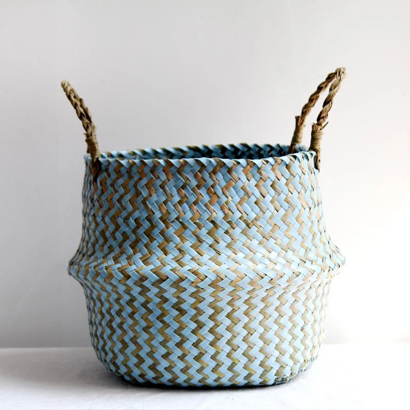Boho Floral Storage Baskets