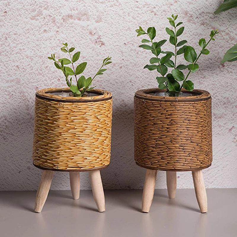 Rattan Woven Flower Pot