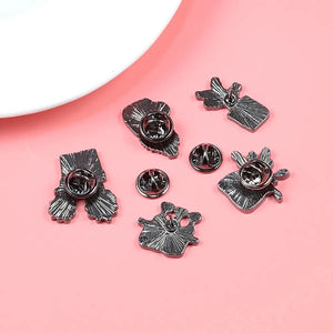 Cartoon Brooch