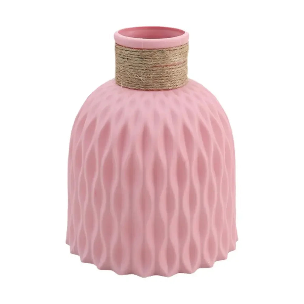 Plastic Rope Vase Flower