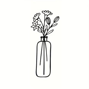 Metal Floral Wall Sculpture