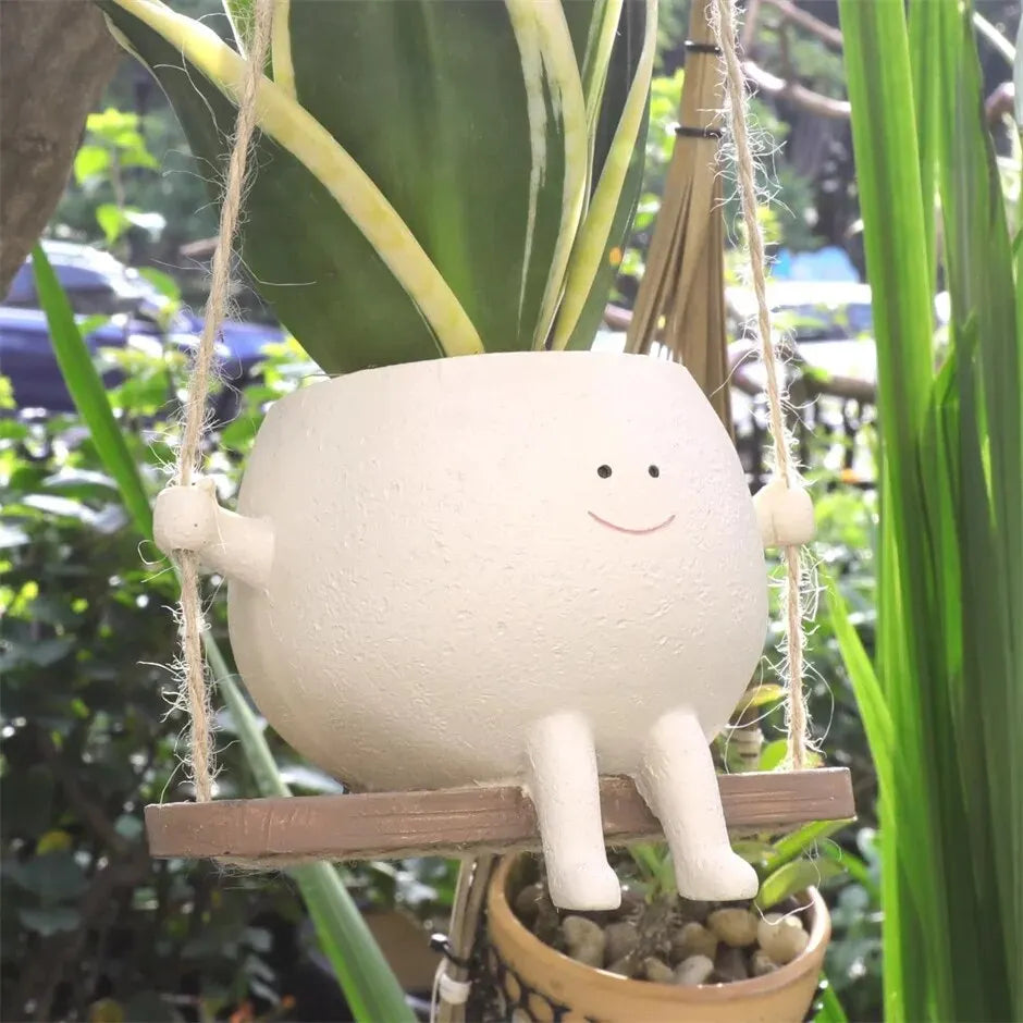 Smile Face Flower Pot