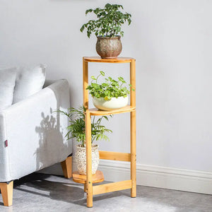 3-Tier Bamboo Plant Stands