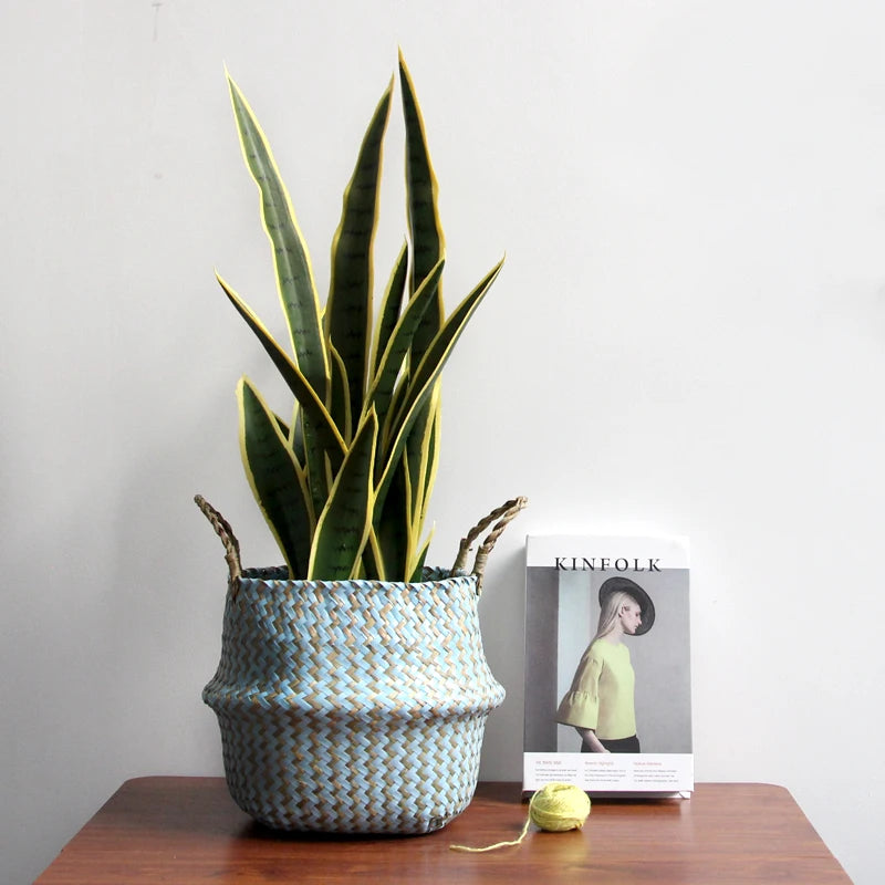 Boho Floral Storage Baskets