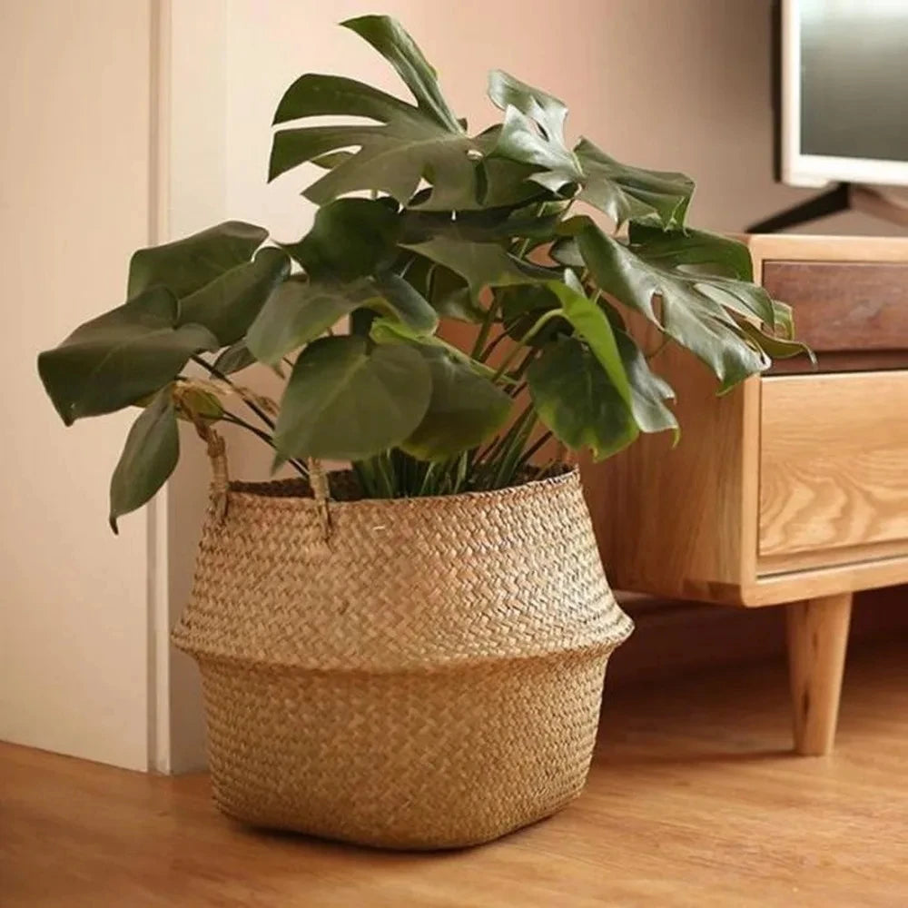 Straw Wicker Rattan Basket