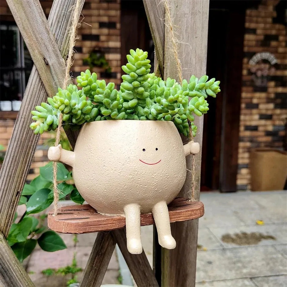 Smile Face Flower Pot