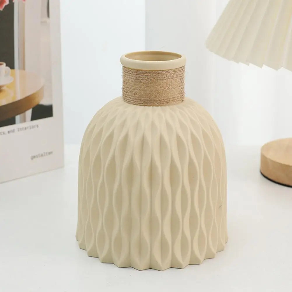 Plastic Rope Vase Flower