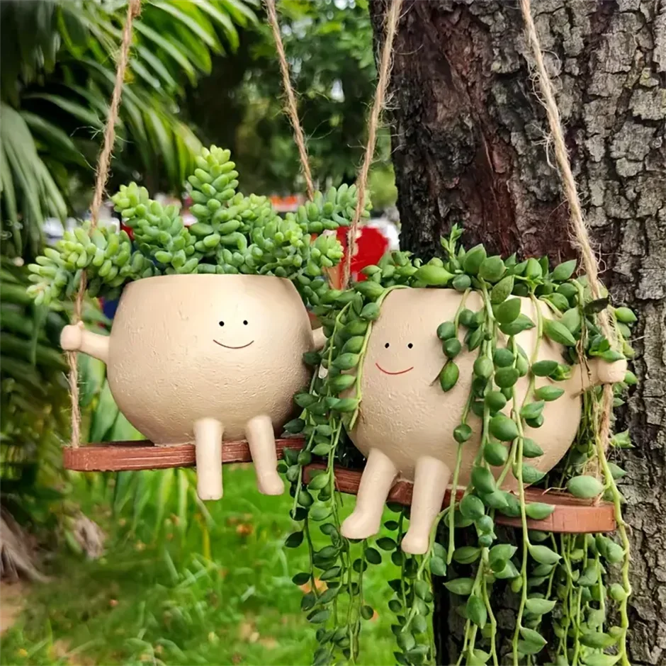 Smile Face Flower Pot