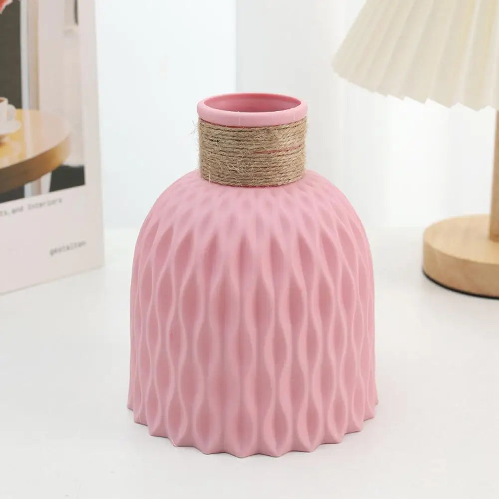 Plastic Rope Vase Flower