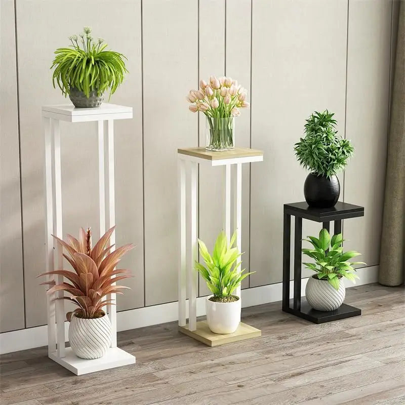 Iron Flower Floor Stand