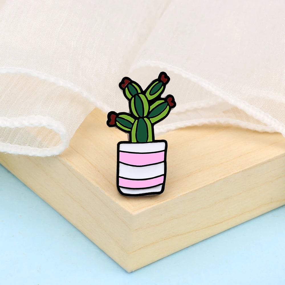 Cartoon Brooch