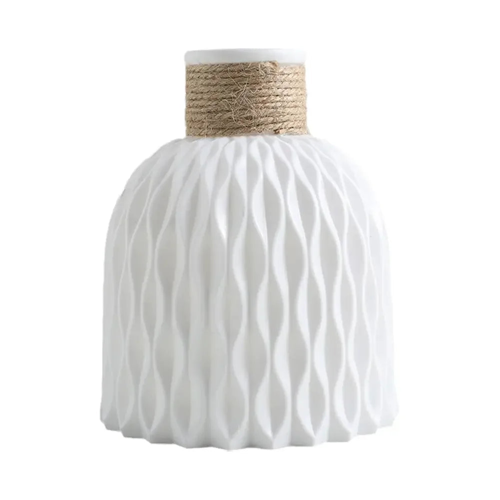 Plastic Rope Vase Flower