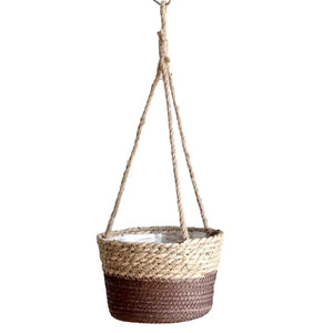 Woven Hanging Flower Pot