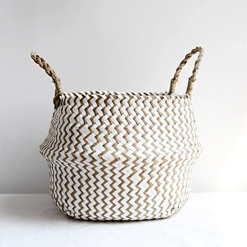 Boho Floral Storage Baskets