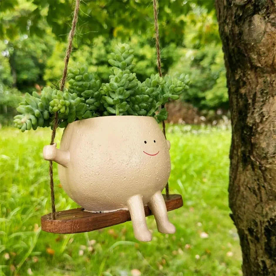 Smile Face Flower Pot